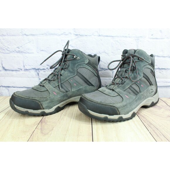 LL Bean Trail Model Hiker 4 Waterproof Mid Gray Size 10 Wide - Picture 2 of 9